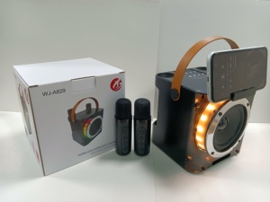 2025 Sản phẩm mới bên loa di động Bluetooth hộp ngoài trời DJ có thể sạc lại 8 inch loa với Mic không dây - Product Image 2