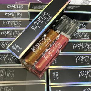 Vendeur de gloss en gros ensembles de rouge à lèvres liquide mat rouge foncé rouge à lèvres violet foncé brun rouge tache à lèvres étanche - Product Image 2