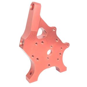 Support rouge en cuivre usiné CNC sur mesure par électroérosion à fil pour applications de fraisage, pièces métalliques moulées sous pression (OEM) - Product Image 1