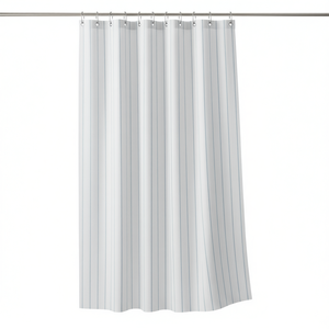 Rideau de Douche en Plastique Imperméable pour Hôtel avec Crochets – Durable et Confortable pour l'Intimité dans la Salle de Bain des Adultes – Fabriqué aux États-Unis - Product Image 2