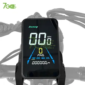 US EU Warehouse Stock 48V bicycle LCD display 5 gears electric e bike lcd display e-bike screen