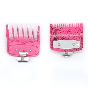 Peines Guía Universales para Herramientas de Barbería, Accesorios para Peinar el Cabello, Clip Metálico, Peine Guía con Diseño de Rosa - Product Image 5