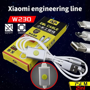 OSS สาย W230อีดี80มม. โทรศัพท์ Qualcomm ทั้งหมดสำหรับโทรศัพท์ <span class=keywords><strong>Xiaomi</strong></span> แอนดรอยด์สายแฟลชลึกพร้อมพอร์ต Micro-Type-C - Product Image 2