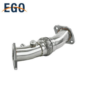 02-07 Turbo <span class=keywords><strong>2</strong></span>.5 "Stainless Flex Uppipe WRX STI EJ20 EJ25 untuk Subaru - Product Image 1