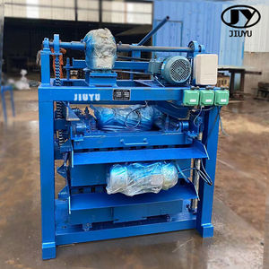 Machine à fabriquer des blocs JIUYU 4-45, machine à briques en ciment de haute qualité avec personnalisation du moule à poutre transversale - Product Image 3