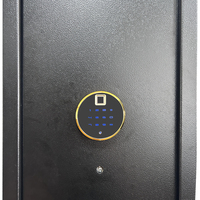 Coffre-fort électronique à empreintes digitales pour hôtel, boîte à argent sécurisée, cachette secrète pour armes à feu, coffres-forts secrets
