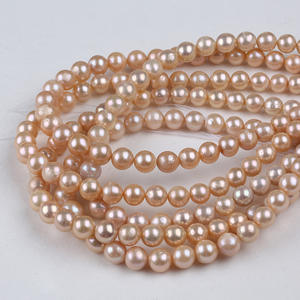 Zhuji Promotion 10-12mm Natural Freshwater <b>Pearl</b> DIY Necklace Bracelet Material Edison Round White <b>Loose</b> <b>Pearls</b> - Product Image 4