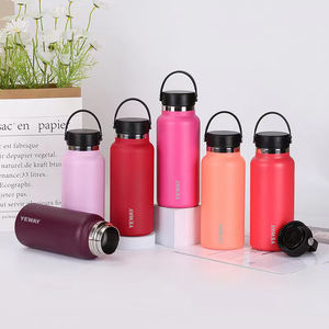 Bouteille d'eau isotherme en acier inoxydable écologique personnalisée, thermos de voyage thermolaqué pour le sport, isolation 12-24 heures - Product Image 1