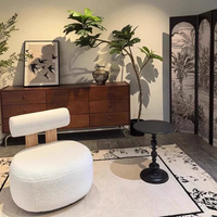 Fauteuil de lecture confortable pour salon, chaise longue moderne de luxe, petit fauteuil nordique pour chambre à coucher