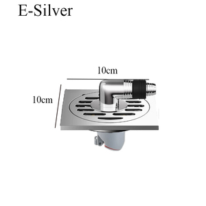 OEM Stainless Steel Extended Invisible <b>Deodorizing</b> Filter Floor Drain Large Flow Bathroom Anti-Odor Anti-Clogging Shower <b>Room</b> - Product Image 5