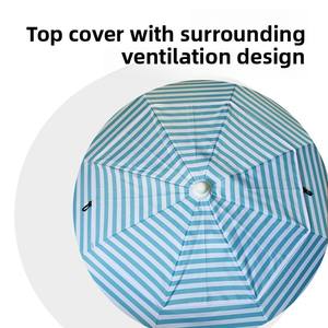 Carpa de Playa y Jardín de Alta Gama Personalizada con Toldo Tipo Alas, Práctica, Extra Grande, de Material Oxford, Sombrilla Manual para Exteriores - Product Image 2