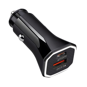 2024 Venta caliente de alta calidad <span class=keywords><strong>Mini</strong></span> QC3.0 + PD18W cargador de teléfono móvil cargador de coche USB barato para <span class=keywords><strong>Iphone</strong></span> para Samsung Galaxy - Product Image 1