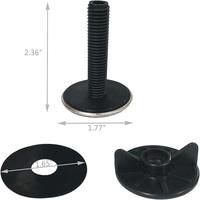 Cubierta para Orificio de Grifo de Cocina Jutye, Tapón para Orificio de Grifo de Fregadero, Cubierta de Metal Cepillado, Tapón de Acero Inoxidable, Cubierta para Orificio de Fregadero de Cocina