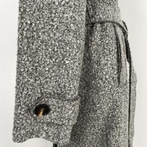 Nuovo Cappotto da Donna 2025 con Collo a Tartaruga, Ecologico, ad Asciugatura Rapida, Traspirante, <span class=keywords><strong>in</strong></span> Maglia Simil-Lana, Manica Lunga, Colore Sale e Pepe - Product Image 6