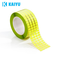 KAIYU Usine avec 15 ans d'expérience, haute température 300 ℃   Autocollants en PET imprimables par transfert thermique pour étiquettes de composants électroniques automobiles