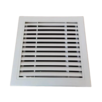 Grille de ventilation décorative 20x25 en ABS pour système de ventilation industriel CVC