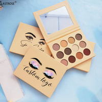 Palettes de fard à paupières de luxe Diy High Pigment Palette de fard à paupières Logo personnalisé Palette de fard à paupières nue sans cruauté envers les animaux Marque privée