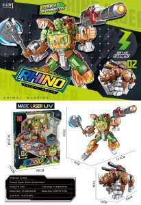 Lehoo Toys Diecast Toys Car Deformable <strong>Robot</strong> Alloy Version Morphing <strong>Robot</strong> Blocks DIY Educational Toys - Product Image 3