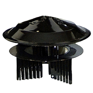 Tappo Universale Nero per Fornello da 0/80 a 0/150 mm. - Product Image 1
