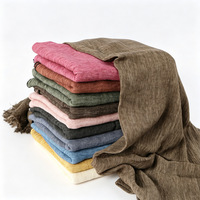 Hijab en viscose 100% de haute qualité, châles en rayonne style malaisien avec dentelle, respirant, prêt à être expédié pour les femmes musulmanes élégantes