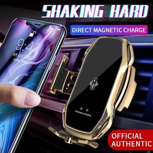 Induction intelligente 15W <span class=keywords><strong>Support</strong></span> magnétique de <span class=keywords><strong>voiture</strong></span> à charge rapide Prise d'air Chargement sans fil GPS Étagère de téléphone <span class=keywords><strong>Ouverture</strong></span> <span class=keywords><strong>automatique</strong></span> Fermeture - Product Image 6
