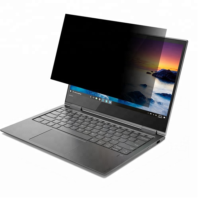Anti-SPY Screen Protector for Lenovo Laptop 15.6 Inch Anti Glare Anti Shock Privacy Filter for ThinkPad Yoga 920 for Legion Y530