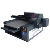 Printer UV Flatbed 6090 60x90cm Printer UV LED dengan Head XP600/I3200 Printer Flatbed Multi-Material untuk Akrilik, Logam, Kayu