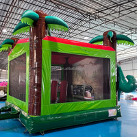 Ventes directes d'usine Combo Centre de divertissement pour enfants Château gonflable Toboggan sec Maison gonflable