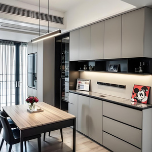 <span class=keywords><strong>Buffet</strong></span> de salon moderne de luxe en panneaux de bois, sans formaldéhyde, écologique, pour usage hôtelier, vente en gros - Product Image 4