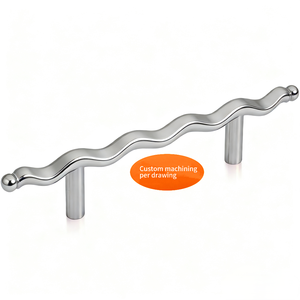 Servicios de Mecanizado CNC, Perforación y Brochado con Acabado Personalizado en Acero Inoxidable con Patrón de Onda, Plateado/Cepillado/Pulido, Según Sus Necesidades - Product Image 2