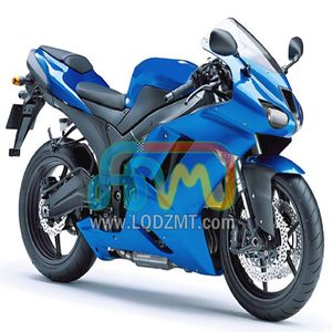Cuerpo de inyección azul de fábrica para <span class=keywords><strong>KAWASAKI</strong></span> <span class=keywords><strong>NINJA</strong></span> ZX636 ZX6R 07 08 636 2007 <span class=keywords><strong>2008</strong></span> <span class=keywords><strong>600CC</strong></span> 41LQ.0 ZX 6R 6 R ZX600 01 Carenado - Product Image 1