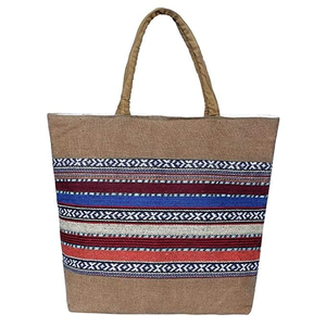 Bolsas Ecológicas de Yute con Estampado Completo, Fabricadas en India, Bengala Occidental, India - Product Image 1