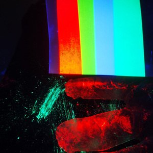 Vô Hình Hữu Cơ 365nm UV Huỳnh Quang Sắc Tố Chống Hàng Giả An Ninh Mực Cho Da Huỳnh Quang Màu Đỏ Màu Xanh Lá Cây - Product Image 6