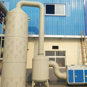 Desulfurization Portable Spray Wet Scrubber Purification <b>System</b> Motor Engine 4000 M3/hour Airflow 99.9% Efficiency Extraction - Product Image 4