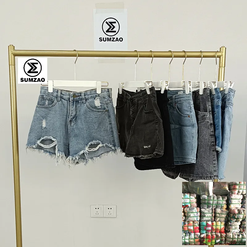 Balle di jeans abiti premium coreani ukay ukay fornitore di vestiti usati thrift baju abbigliamento usato