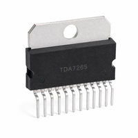 TDA7265 Multiwatt-11 ZIP-11 Circuito Integrado Amplificador de Potencia de Audio de Doble Canal, Componentes Electrónicos