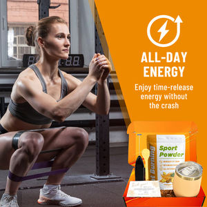 Supplément de poudre d'énergie de préentraînement d'étiquette d'OEM poudre de désintoxication d'ananas supplément de perte de poids sans sucre poudre de brûleur plat - Product Image 4