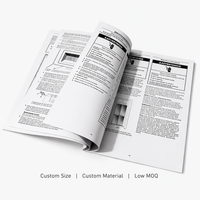 Brochure d'entreprise personnalisée OEM imprimée en A4, papier offset, prix abordable, impression sur carton pour entreprises