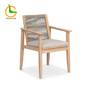 Ra cửa ghế gỗ tếch đồ nội thất ngoài trời hiện đại ngoài trời Bàn và ghế biệt thự Patio bảng sang trọng có thể gập lại ghế trong gỗ - Product Image 3