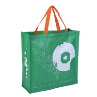 Sac à provisions en tissu RPET non tissé personnalisé fourre-tout de beauté recyclé écologique style pliant logo personnalisé pour un usage quotidien cadeau