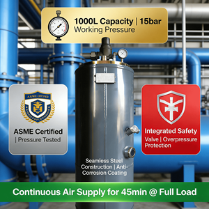 Kleine draagbare diesel luchtcompressor 157KW 15Bar 16Bar 17Bar 18Bar - voor mijnbouw, bouw, steengroeven, wegenwerkzaamheden - Product Image 3