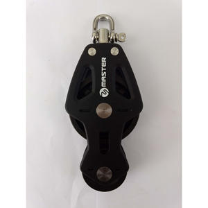 รอกล้อเดี่ยว/หมุนได้/ลูกปืนแบบขยาย รุ่น Master BP-7219F ขนาดล้อ 72 มม. ขนาดลวด 12 มม. สำหรับอุปกรณ์ทางทะเล - Product Image 3