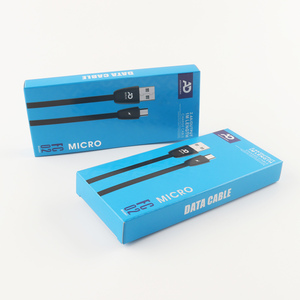 Caja de Embalaje Personalizada Reciclable para Accesorios de Teléfono, para Exhibición de Cables de Datos en Tiendas - Product Image 5