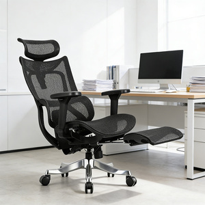 Офисное кресло 4D Move с подлокотниками из полиуретана, эргономичное, сетчатое, современное, поворотное, класса люкс, для офиса и переговорных комнат - Product Image 6