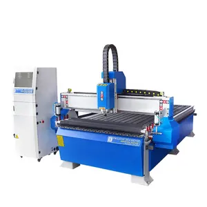Customized 1325 cutting engraving mdf pvc foam wood cnc router with pressing roller for furniture wood decoration