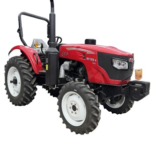 Nouveau Tracteur Agricole Rouge 704 à Quatre Roues Motrices avec Charrue Rotative pour l'Arrosage et la Sécherie, et Fertilisation des Sillons - Modèle Shed King - Product Image 5