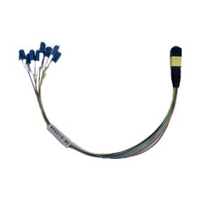 Kexint <span class=keywords><strong>8</strong></span> sợi <span class=keywords><strong>MPO</strong></span> vá dây 8f <span class=keywords><strong>MPO</strong></span>/APC(M)-<span class=keywords><strong>LC</strong></span>/UPC-SM-0.9MM-LSZH-0.3M túi chống tĩnh điện - Product Image 1