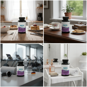 Permen Kunyah Biotin 150mcg 90 |   Suplemen Peningkat Kepadatan Tulang & Rambut Kulit Kuku 2 Kapsul PER SERTIFIKAT 24-Bulan - Product Image 6
