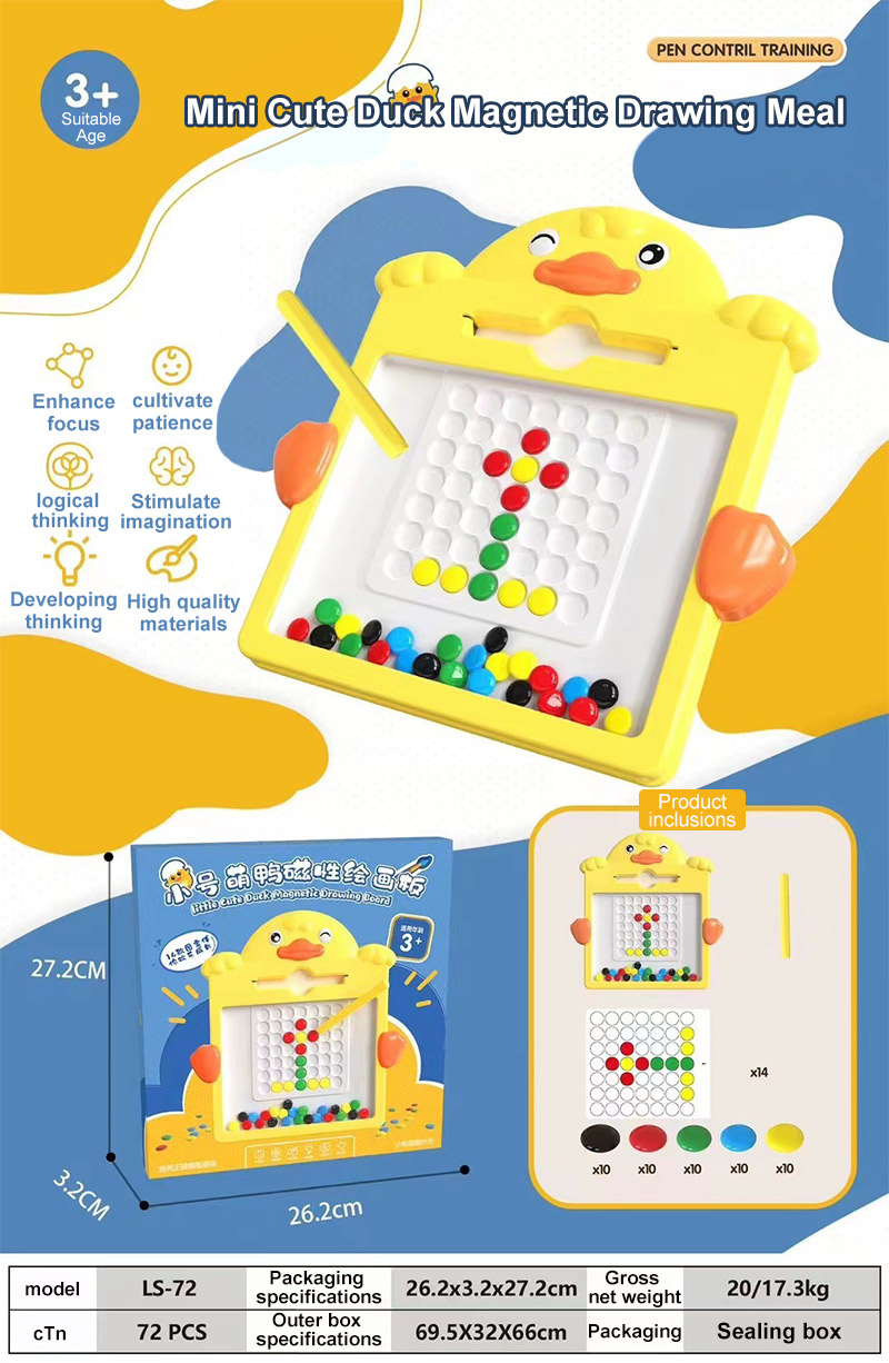 Petit canard jaune-Boîte couleur