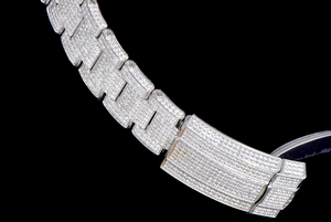 Reloj Mecánico de Buceo de Súper Calidad, 41 mm, Fábrica TW, Acero 904L, Movimiento 2824, Oro Rosa, Cielo Estrellado, Diamantes de Imitación - Product Image 3